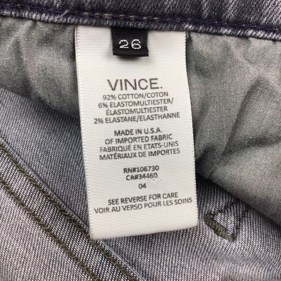 Vince ‘Mason’ Relaxed Rolled Jeans